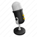 microphone, mic, speak, voice, recorder 