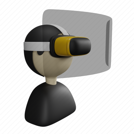 Vision, view, people, avatar, zoom, find 3D illustration - Download on Iconfinder