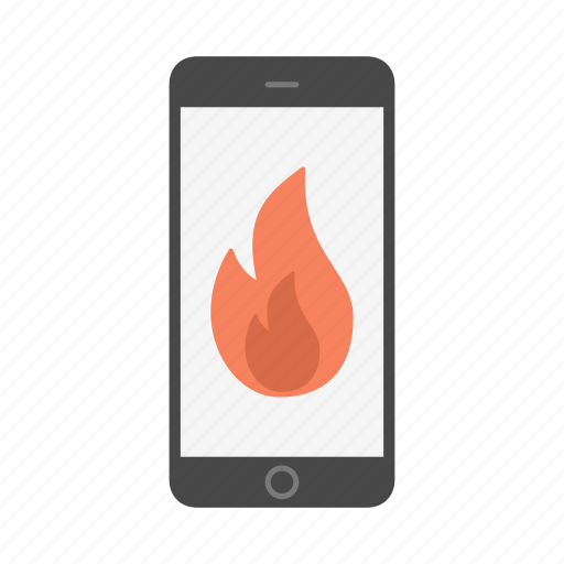 Attention, caution, fire, notice, notification, phone, telephone icon - Download on Iconfinder