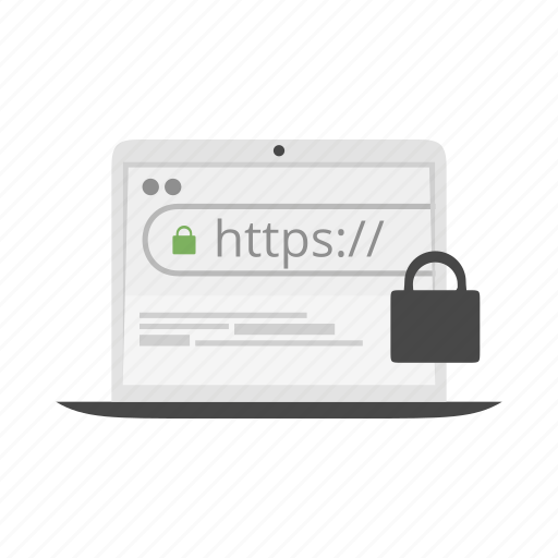 Certificate, device, http, https, laptop, notebook, safe icon - Download on Iconfinder