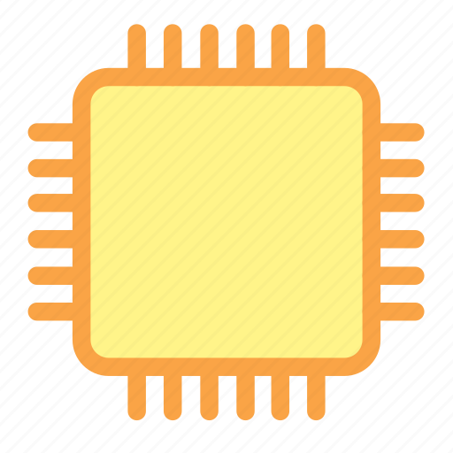Electronics, integrated circuit, memory, microcontroller, microprocessor, ram icon - Download on Iconfinder