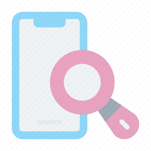 Bug, error, find, magnifying, glass icon - Download on Iconfinder