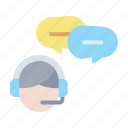 chat, conversation, dialogue, message, speech