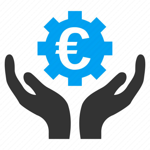 Business, euro maintenance, finance, hands, money, settings, support icon - Download on Iconfinder