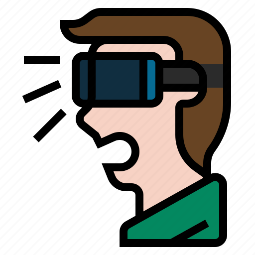 Reality, vr, ar glasses, technology disruption, virtual reality icon - Download on Iconfinder
