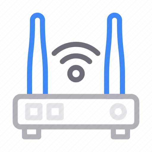 Antenna, modem, router, signal, technology icon - Download on Iconfinder
