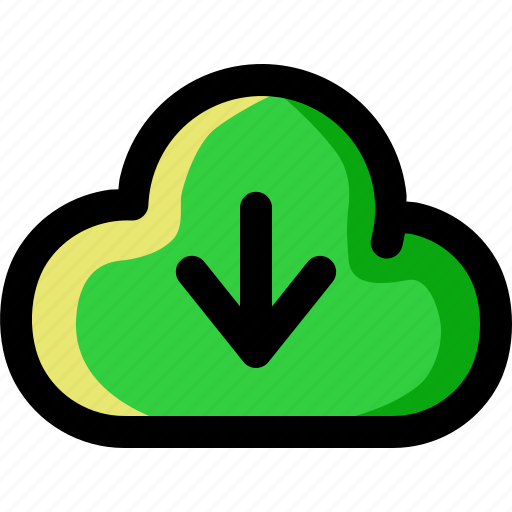 Cloud, data, database, download, network, server, storage icon - Download on Iconfinder