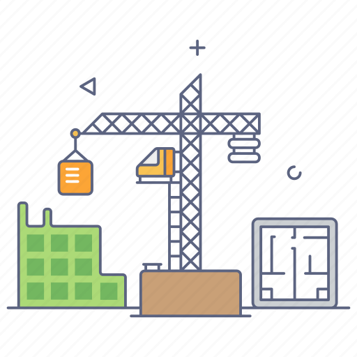 Estate construction, building construction, building structure, building production, architecture icon - Download on Iconfinder