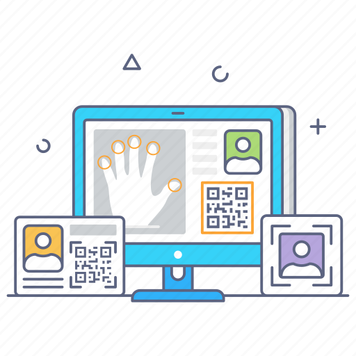 Scanning, hand scanning, biometric, smart hand scanning, digital hand scanning icon - Download on Iconfinder