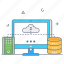 cloud db, cloud database, cloud storage, internet storage, digital storage 