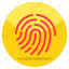 fingerprint, thumbprint, biometric verification, dactylogram, fingermark 