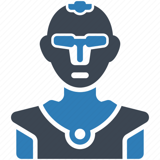 Artificial, intelligence, robot, ai, humanoid, android, cyborg icon - Download on Iconfinder