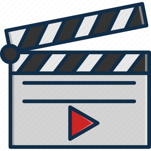 Actor, clapperboard, hollywood, media, movies, technology, tv icon - Download on Iconfinder