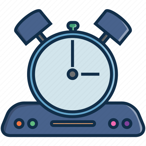 Clock, communication, radio, technology, time, timing, wakingup icon - Download on Iconfinder