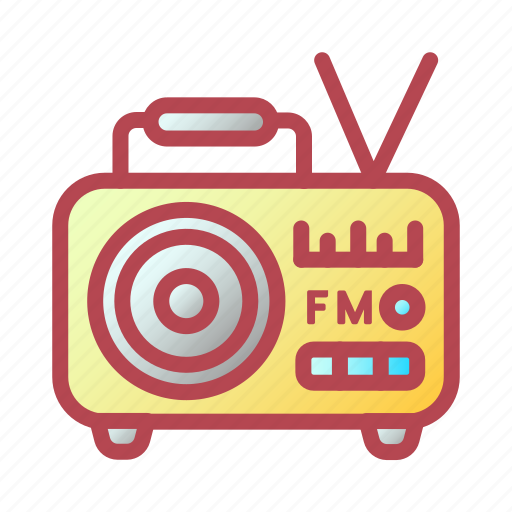 Radio, wireless, microphone, antenna, audio, communication, music icon - Download on Iconfinder