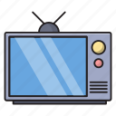 antenna, display, monitor, screen, television