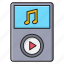 audio, gadget, mp3, music, player 