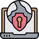 computer, network, protection, safety, security icon