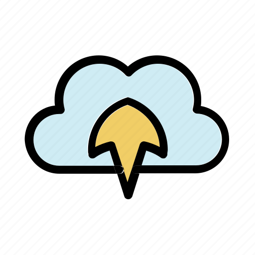 Cloud, upload, application icon - Download on Iconfinder