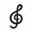 music, music note, song, audio, clef, creative, crisp, media, musical, play, shape, symphony 