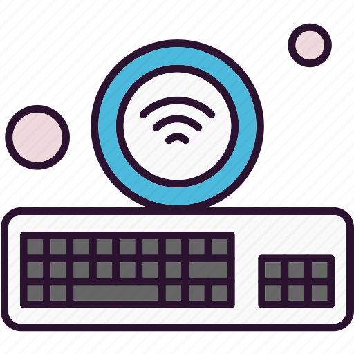 Key, keyboard, signal, wifi icon - Download on Iconfinder