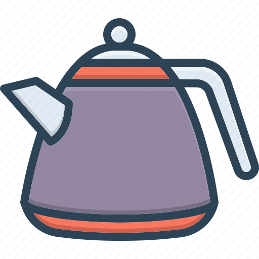Beverage, cooking vessel, kettle, kettledrum, teakettle, teapot, whistling icon - Download on Iconfinder