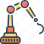 conveyor, crane, industrial, industrial robot, manufacture, mechanical arm, robot 