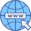address, globe, network, web page, www 