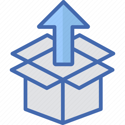 Product, box, install, unboxing, export box icon - Download on Iconfinder