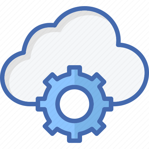 Cloud setting, cloud, configuration, settings, options icon - Download on Iconfinder