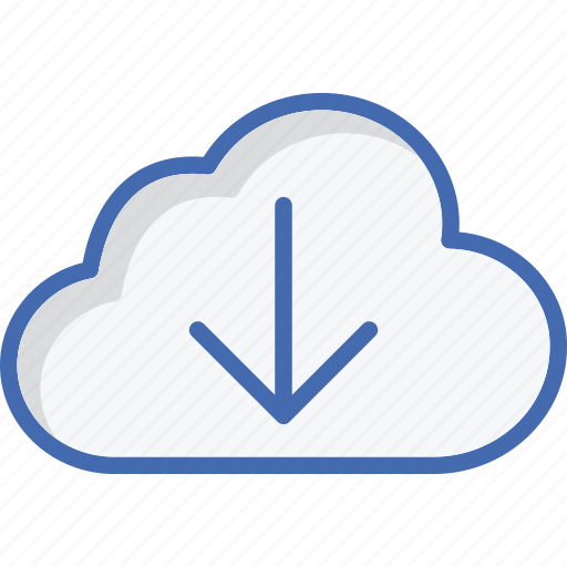 Cloud download, cloud, internet, download, weather icon - Download on Iconfinder