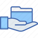 access folder, folder, share folder, shared folder, hand