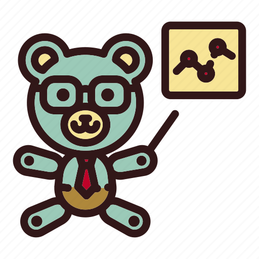 Analysis, bear, line graph, teddy, toy, trade, trading icon - Download on Iconfinder