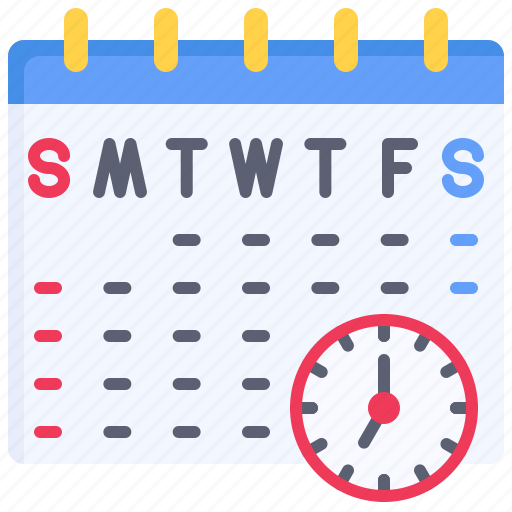 Appointment, calendar, plan, schedule, telecommuting, time icon - Download on Iconfinder