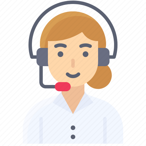 Avatar, call center, job, operator, telecommuting icon - Download on Iconfinder