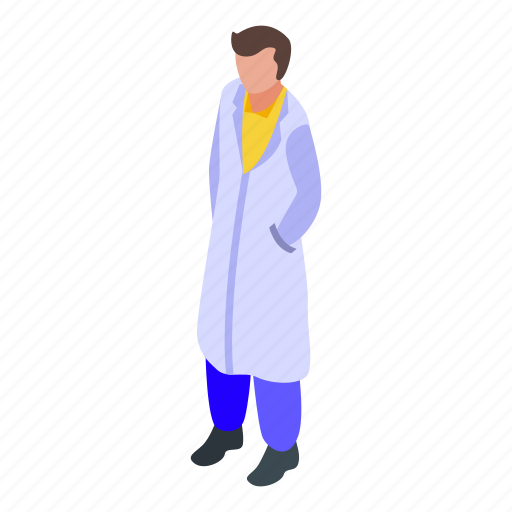 Doctor, isometric, medical icon - Download on Iconfinder