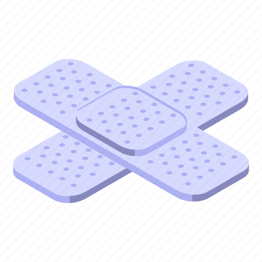 Medical, patch, isometric icon - Download on Iconfinder