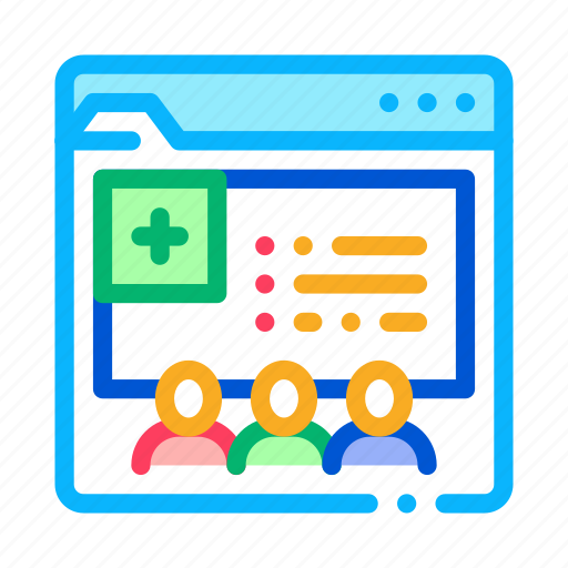 Medical, web, site, visiting, people, telemedicine icon - Download on Iconfinder