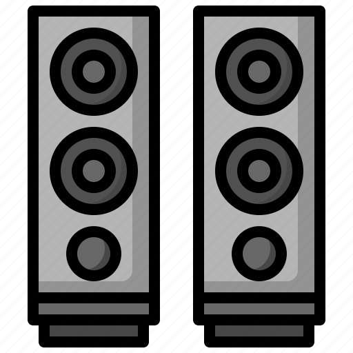 Speakers, speaker, sound, sub, woofer icon - Download on Iconfinder