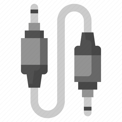 Jack, cable, sound, connector, audio, electronics icon - Download on Iconfinder
