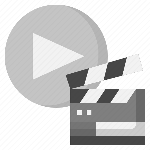 Movies, cinema, movie, video, player, entertainment, clapperboard icon - Download on Iconfinder