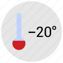cold, condition, degrees, minus, temperature, thermometer