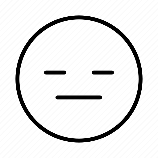 Emoji, expressionless face, smileys icon - Download on Iconfinder
