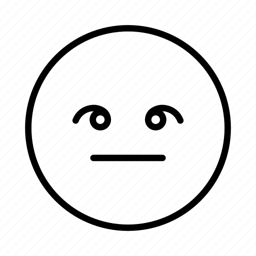Emoji, neutral, smileys icon - Download on Iconfinder