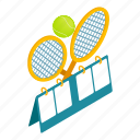 tenniscompetition, isometric, empty, tennis, scoreboard