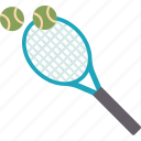 tennis, racket, ball, sport, recreation