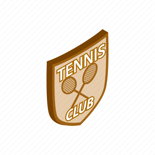 Competition, game, isometric, play, shield, sport, tennis icon - Download on Iconfinder