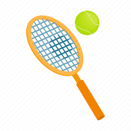 Ball, hit, isometric, player, racket, strike, tennis icon - Download on Iconfinder