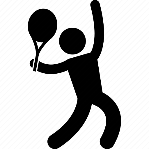 Athlete, hit, man, person, player, tennis, serve icon - Download on Iconfinder