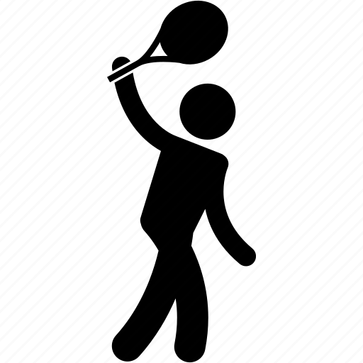 Man, person, player, racket, racquet, tennis, backhand icon - Download on Iconfinder